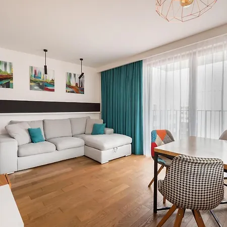 Wislany Mokotow Stylish Lejlighed